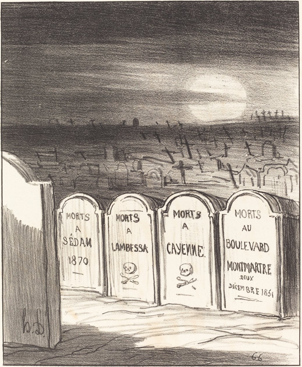 Kare Napolyon by Honoré Daumier