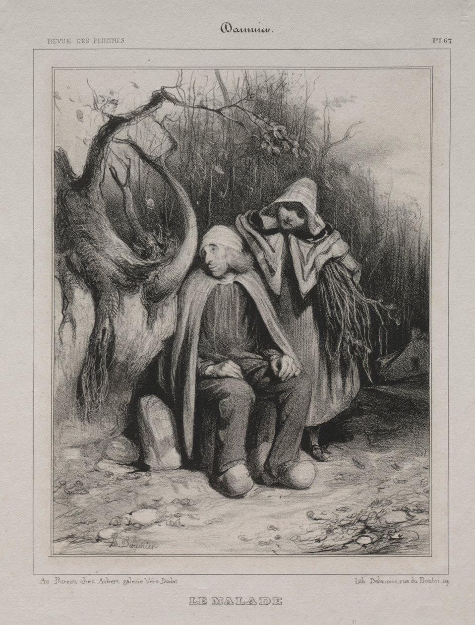 Geçersiz by Honoré Daumier