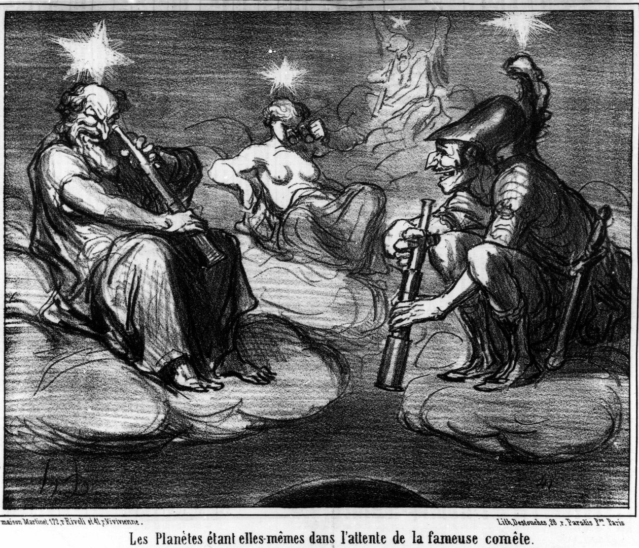 Gezegenlerin kendileri, Honore Daumier