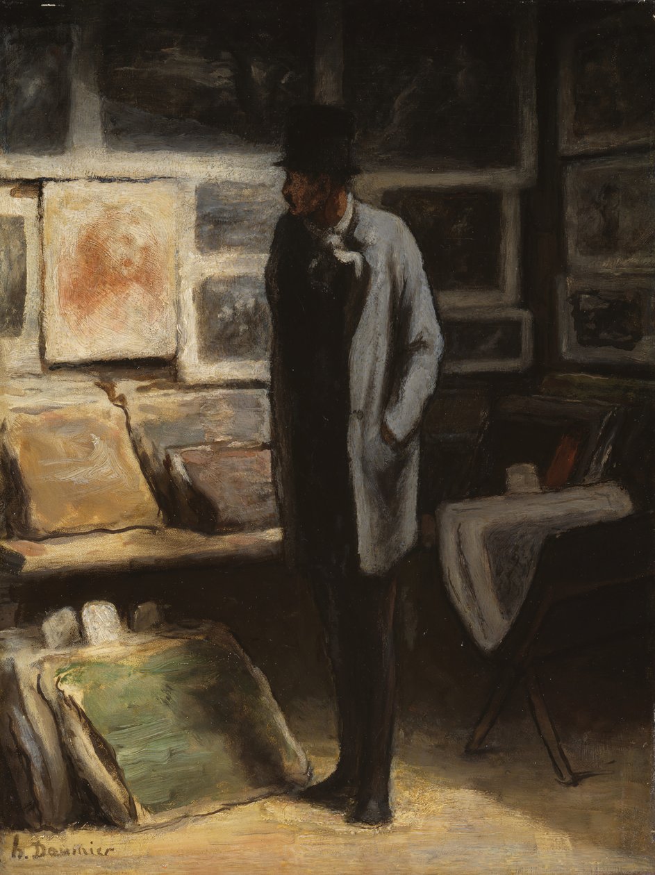 Baskı Toplayıcı, c. 185763. by Honoré Daumier