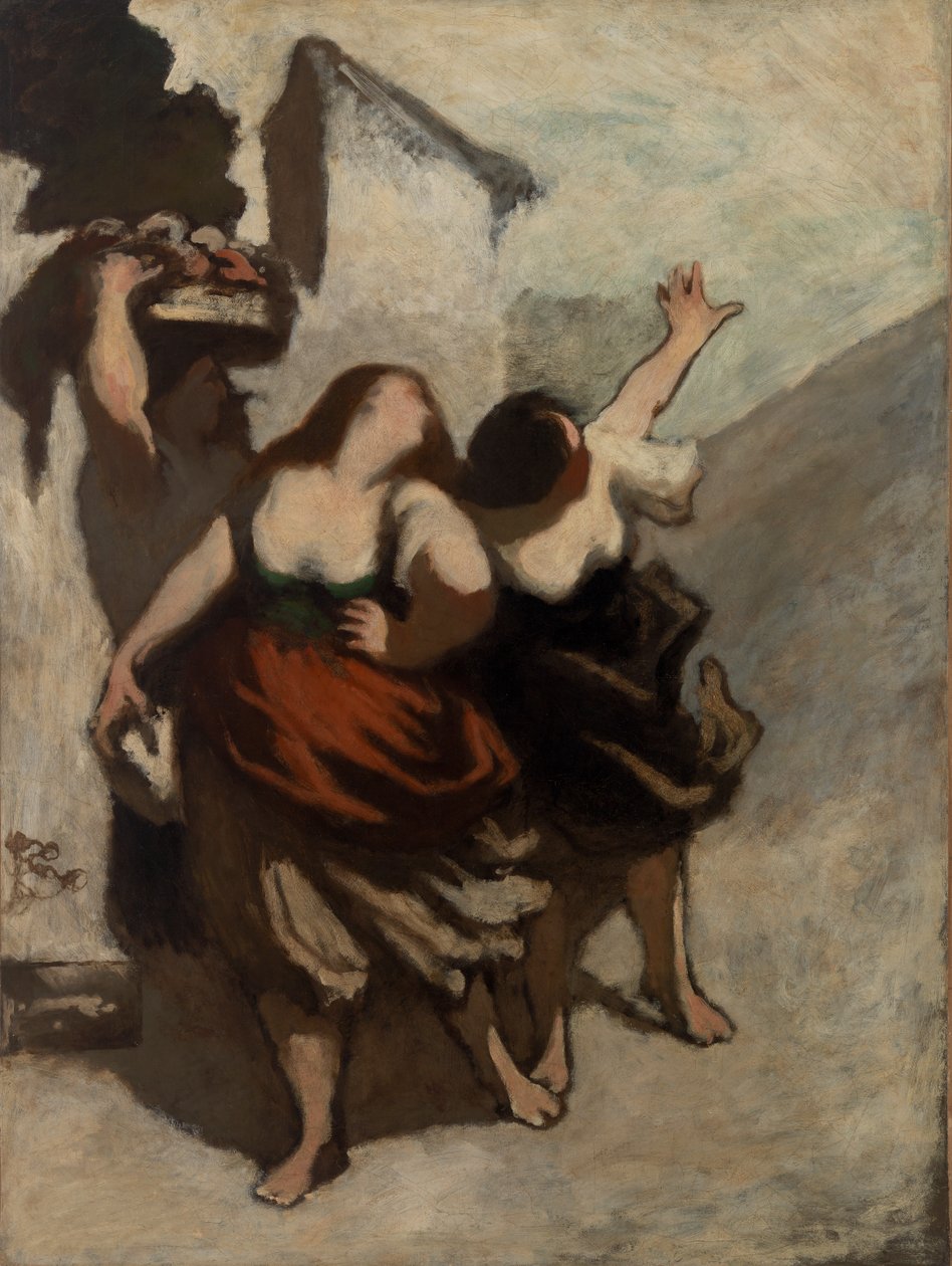 Ribalds (Les Ribaudes) by Honoré Daumier