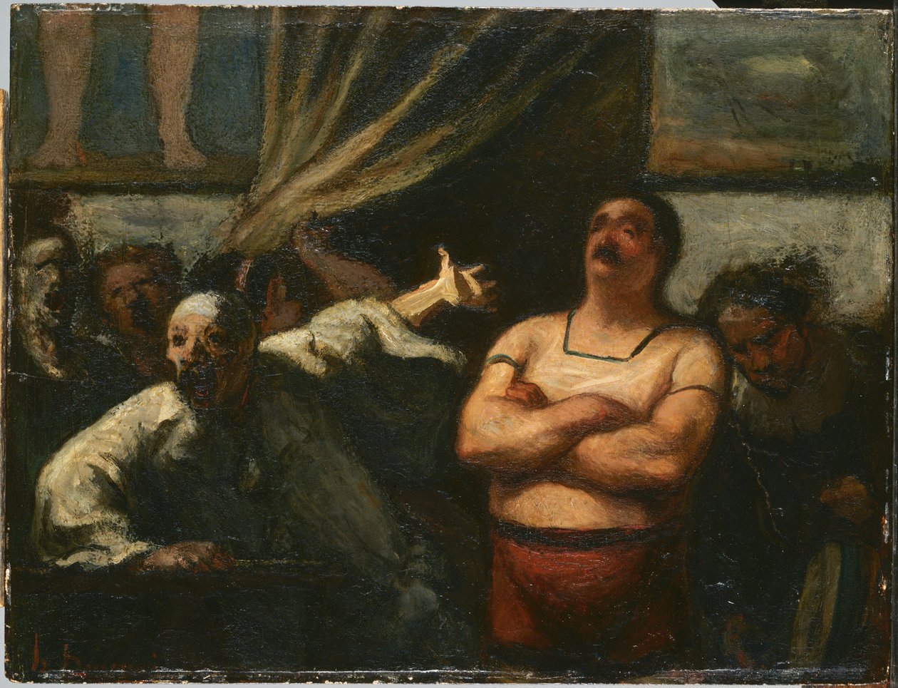 Güçlü Adam by Honoré Daumier