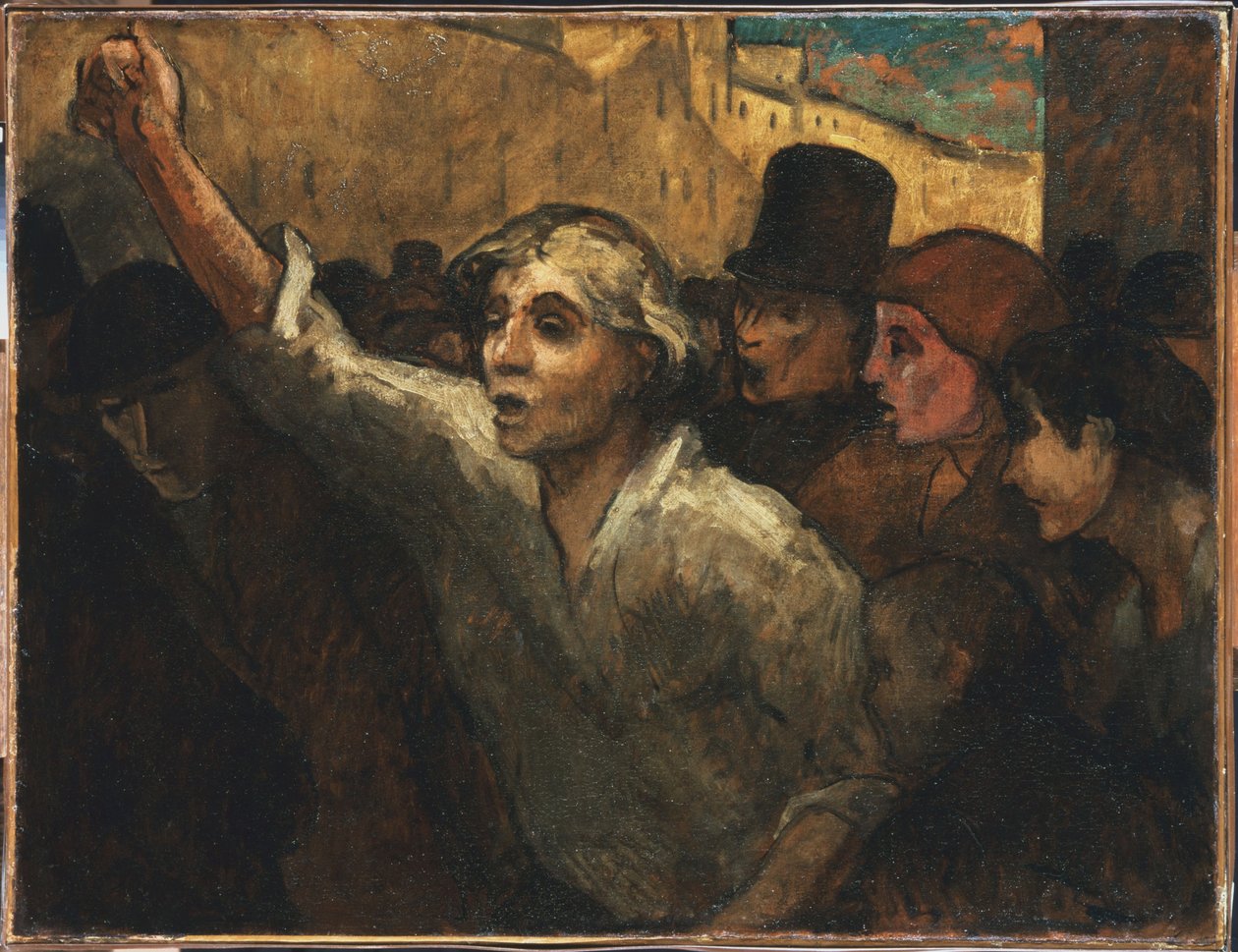 Ayaklanma by Honoré Daumier