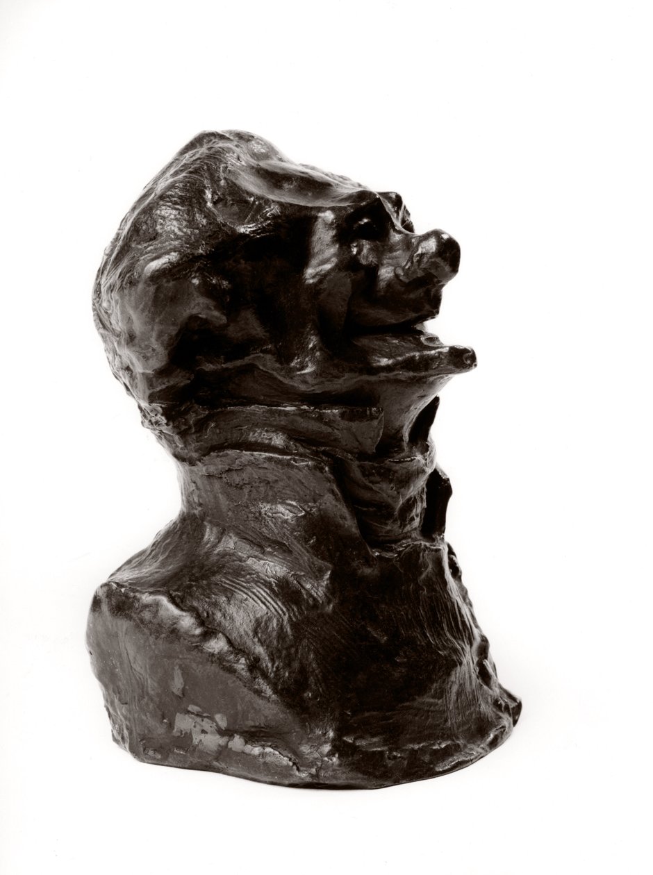 “” Sağ Ortanın Ünlüleri” “” Charles Philipon (Philippon), “Karikatür” ve “” Charivari” yönetmeninin “Karikatür” büstleri. Gazeteci. Kahkaha edente.”” Honore Daumier (1808-1879) tarafından yapılan heykel 19. yüzyıl Dim i by Honoré Daumier