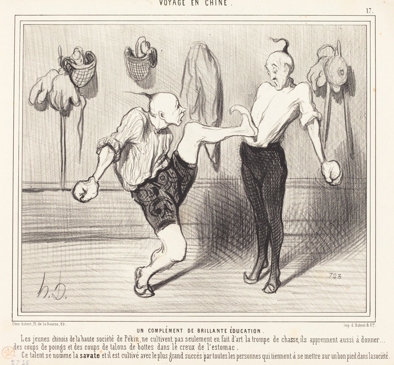 Mükemmel bir eğitimin tamamlayıcısı by Honoré Daumier