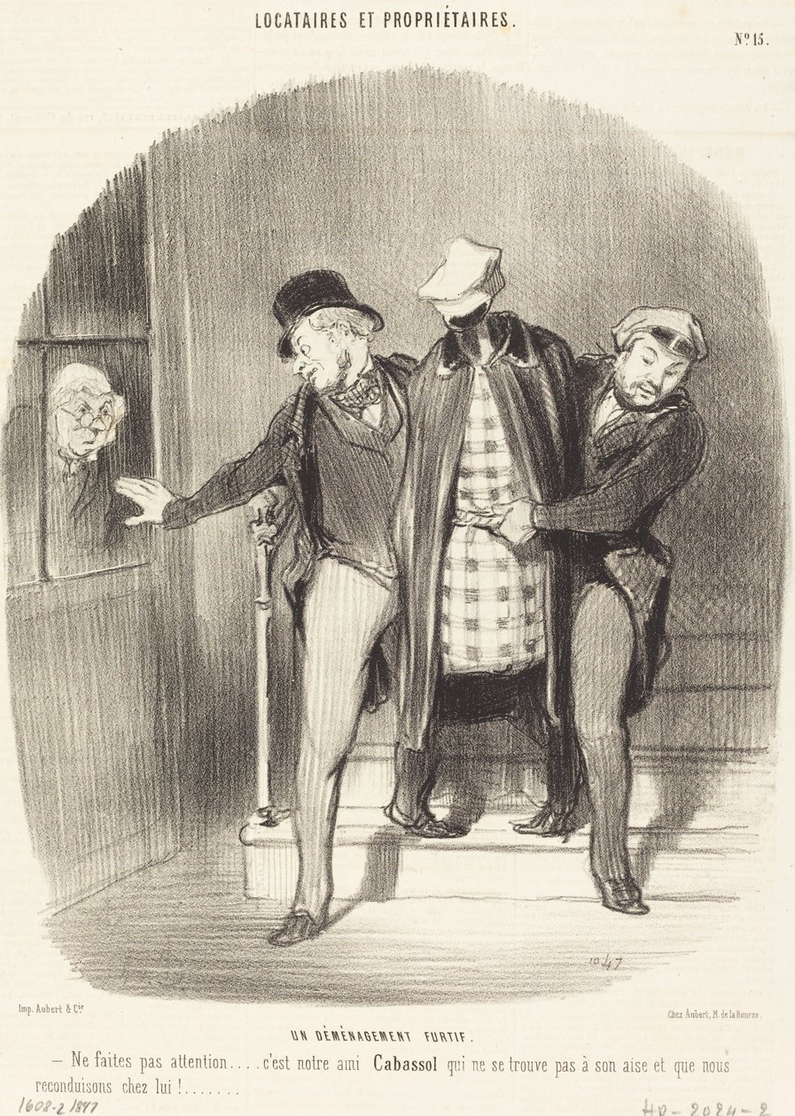 Gizli Hareket by Honoré Daumier