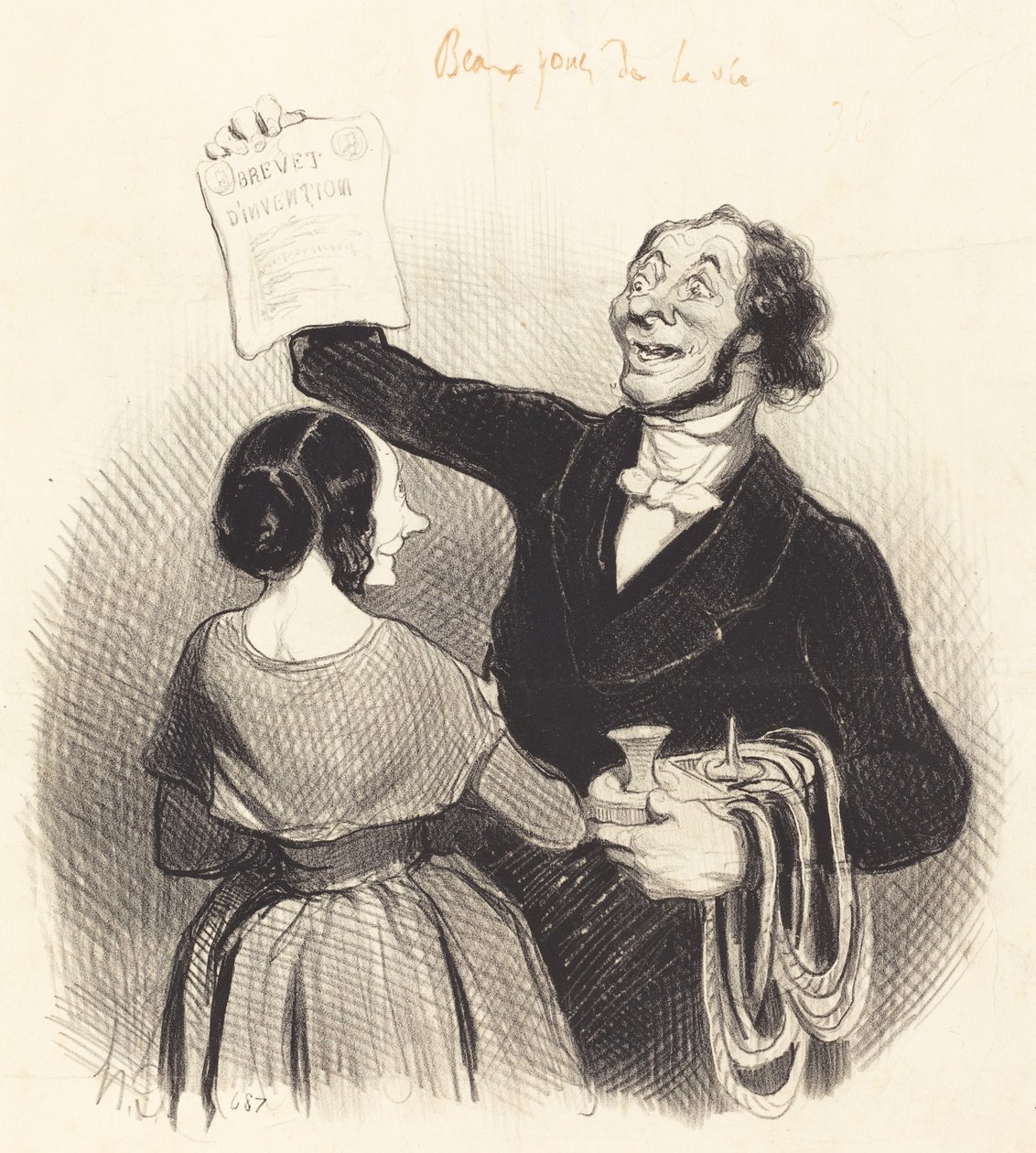 Bir büyük adam daha by Honoré Daumier