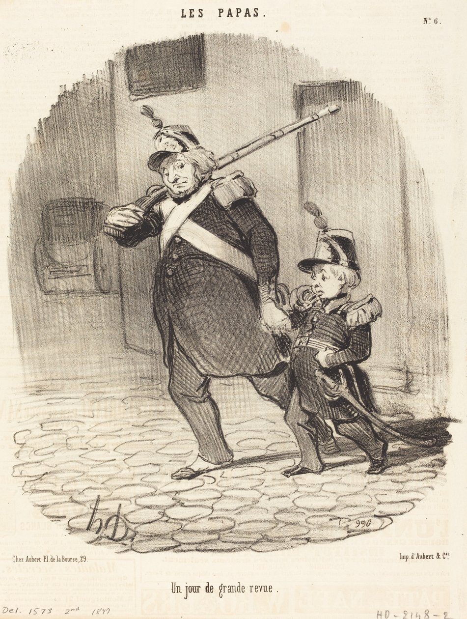 Harika bir inceleme günü by Honoré Daumier