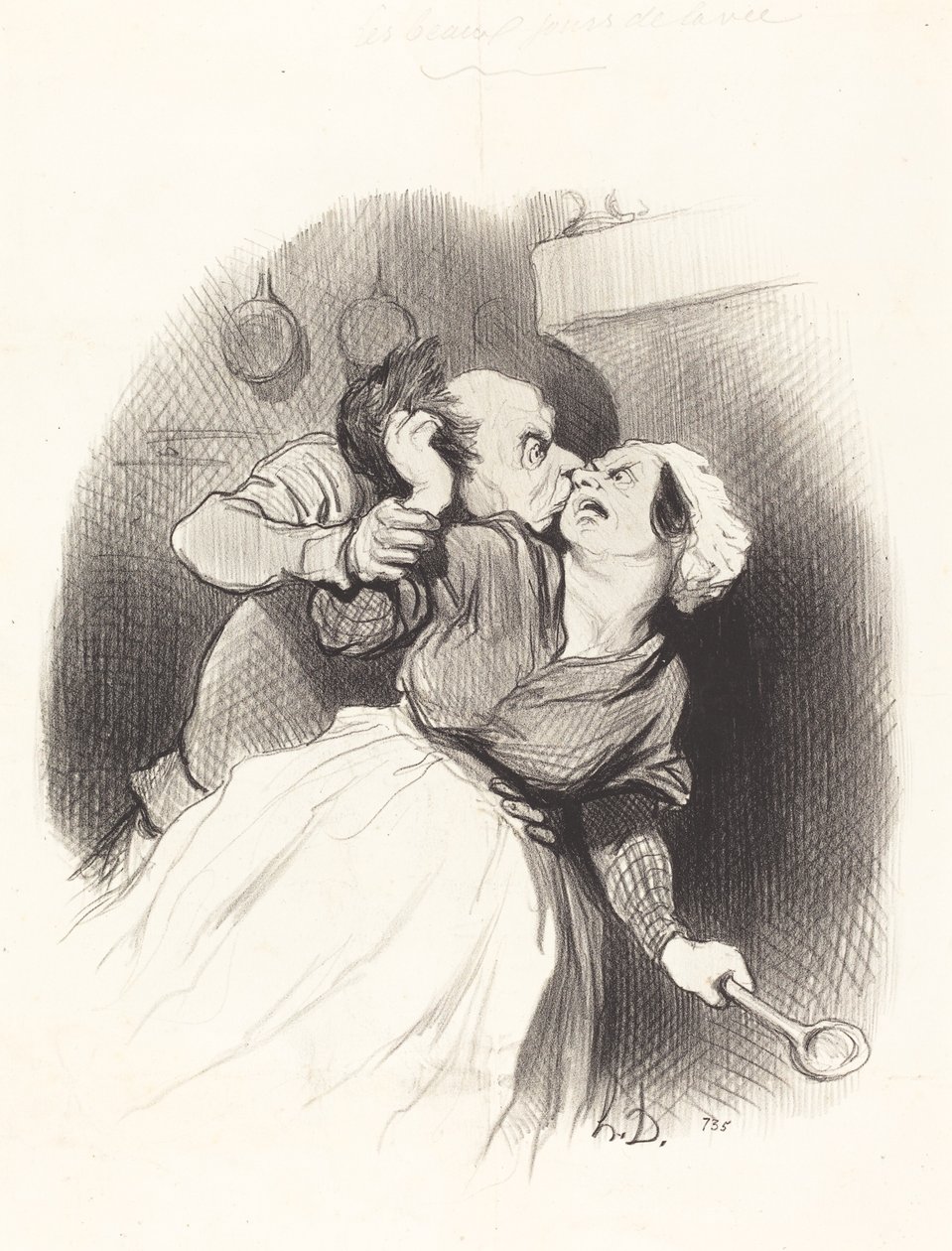 Gençliğe dönüş by Honoré Daumier