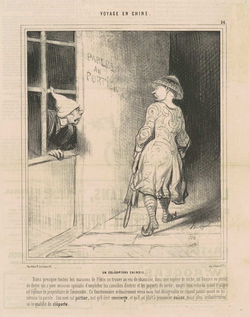 Çin böceği by Honoré Daumier