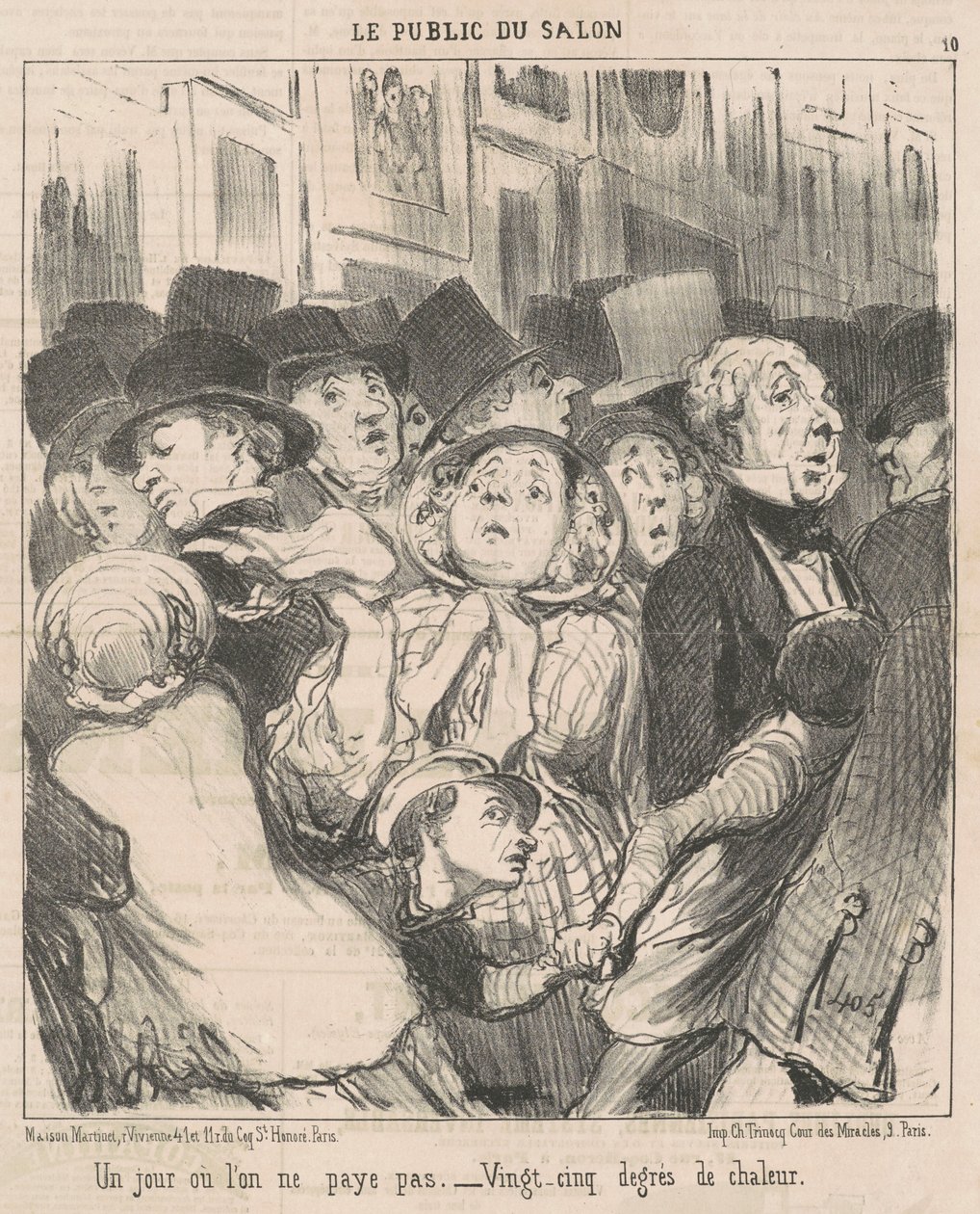Ödemediğimiz bir gün by Honoré Daumier