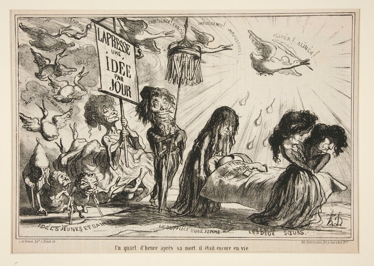 Çeyreği by Honoré Daumier