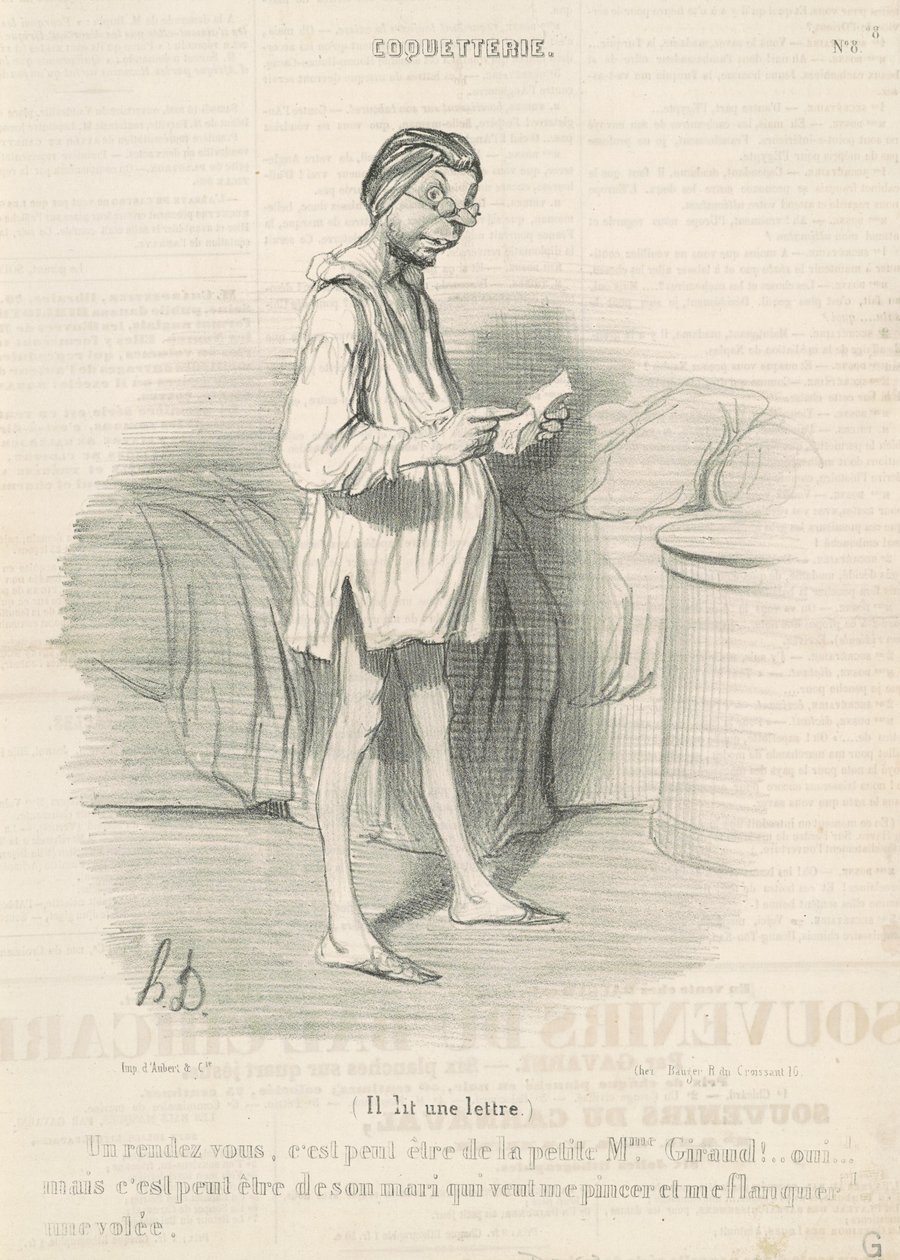 Bir tarih olabilir... by Honoré Daumier