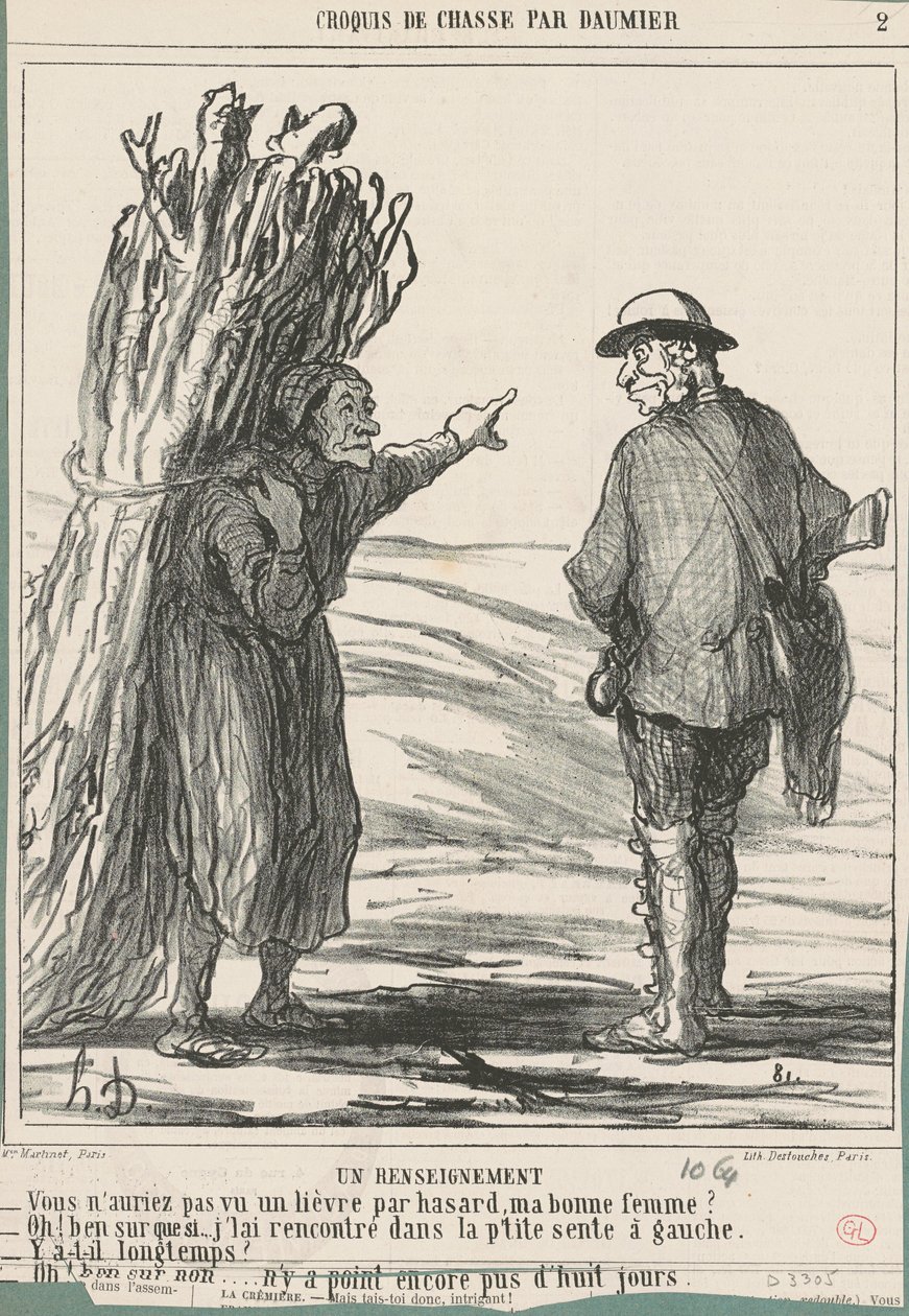Hakkında bilgi by Honoré Daumier