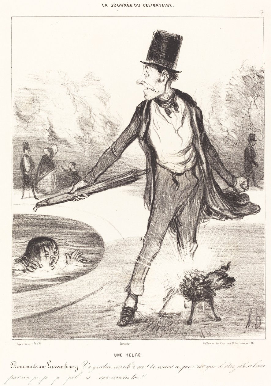 Saat bir by Honoré Daumier