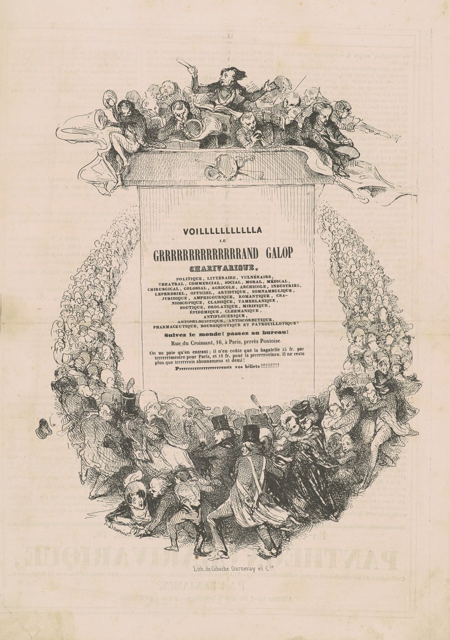 VOILLLLLLLLLLLA THE GRRRRRRRRRRRRAND dörtnala karizmatik by Honoré Daumier