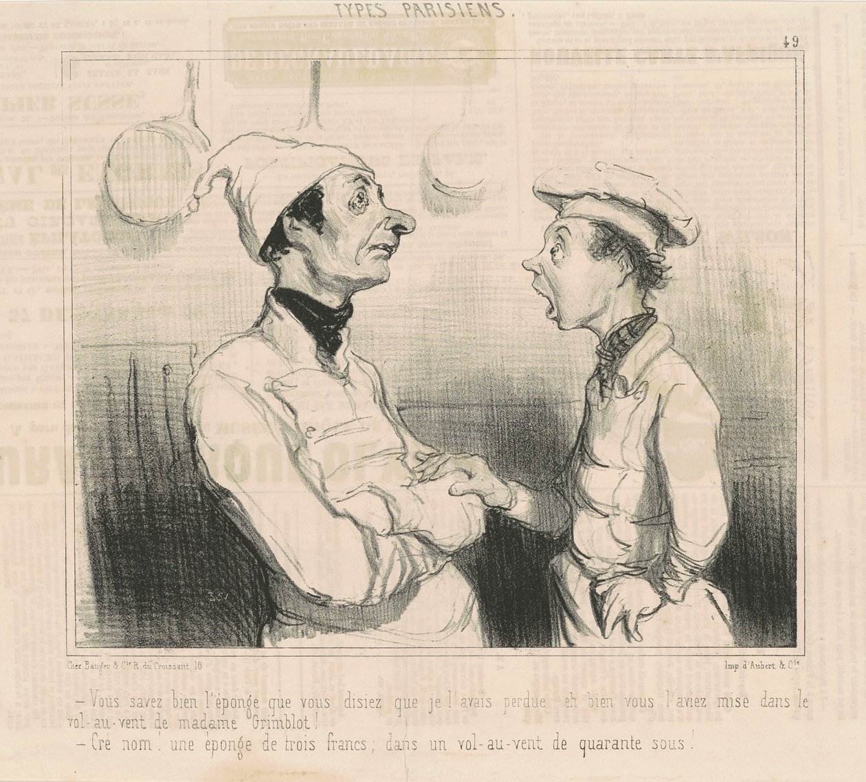 Dediğin süngeri biliyorsun... by Honoré Daumier