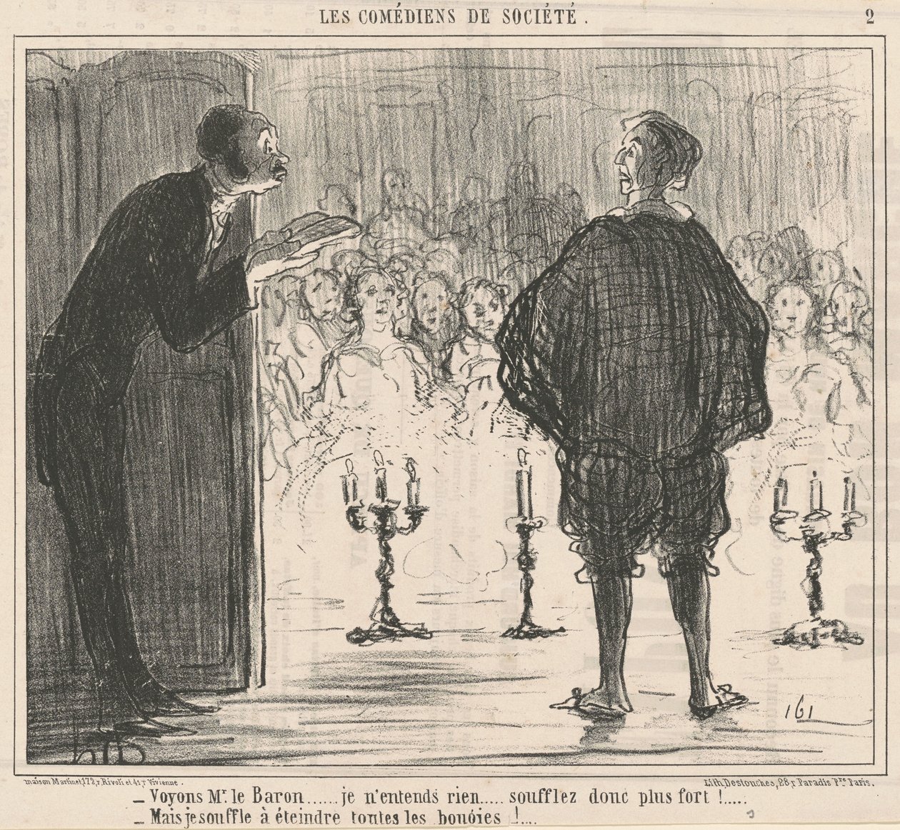 Bakalım Bay Baron... by Honoré Daumier