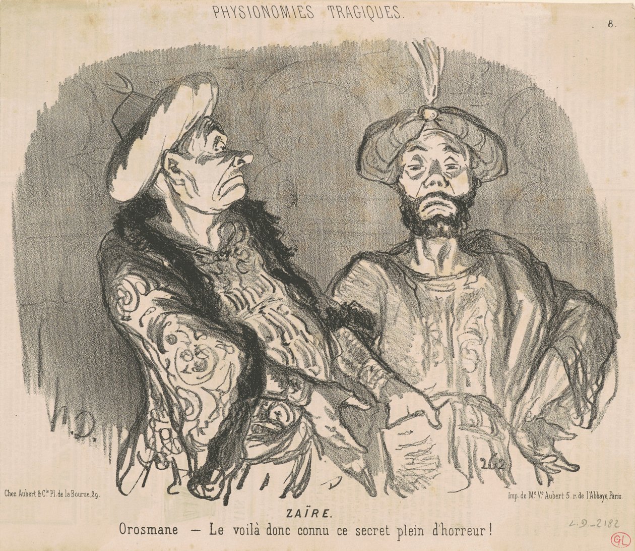 Zaire by Honoré Daumier