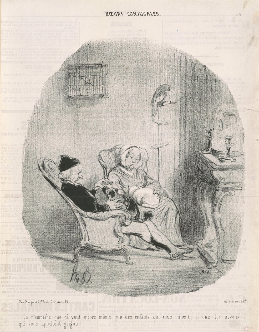 Yine de daha iyi.... by Honoré Daumier