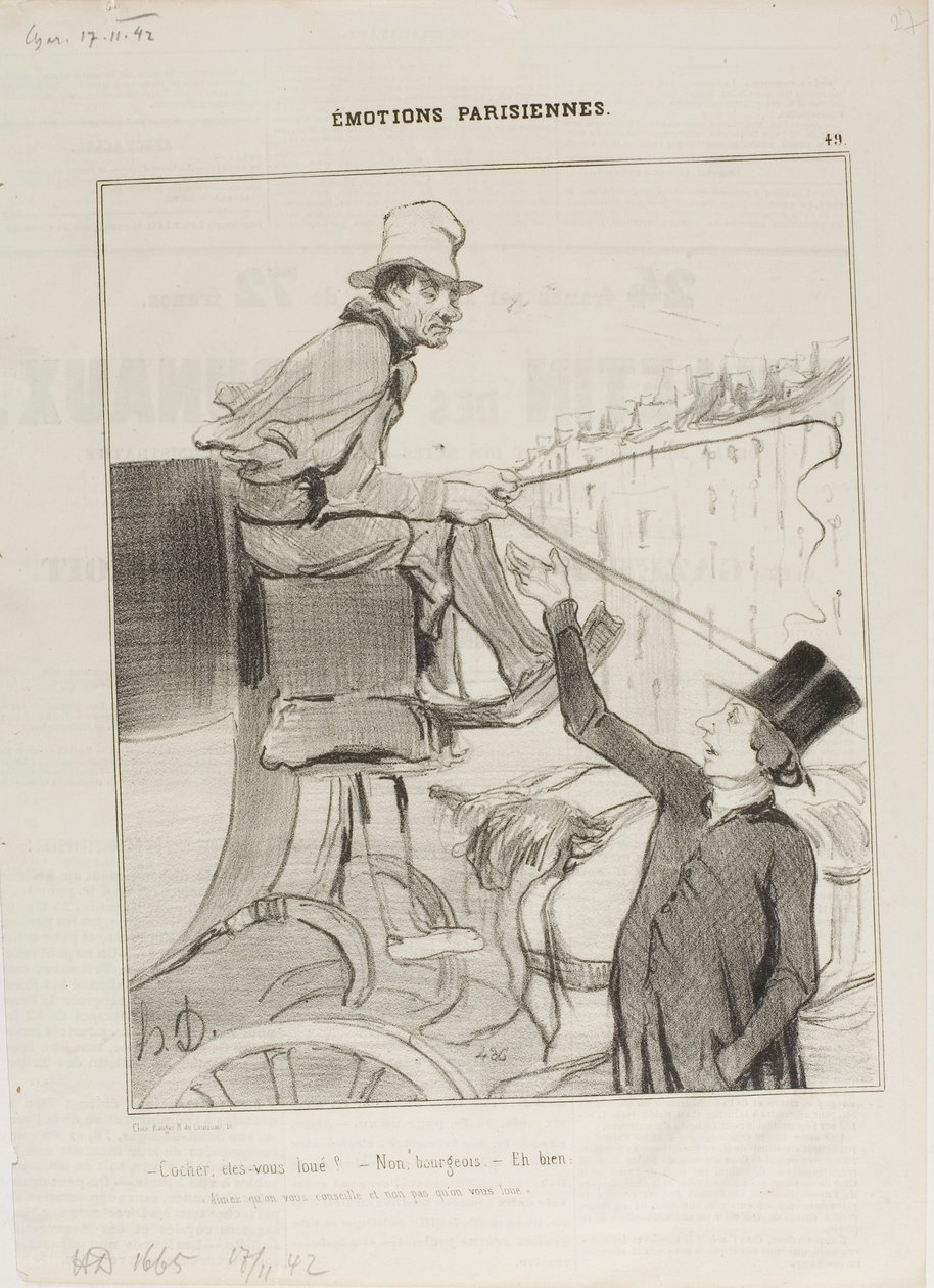  by Honoré Victorin Daumier