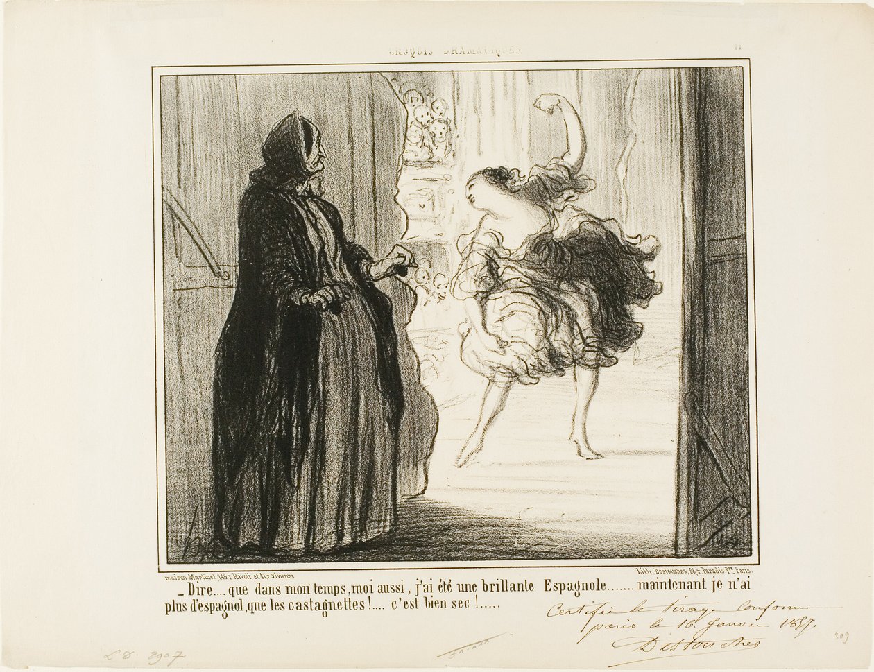  by Honoré Victorin Daumier