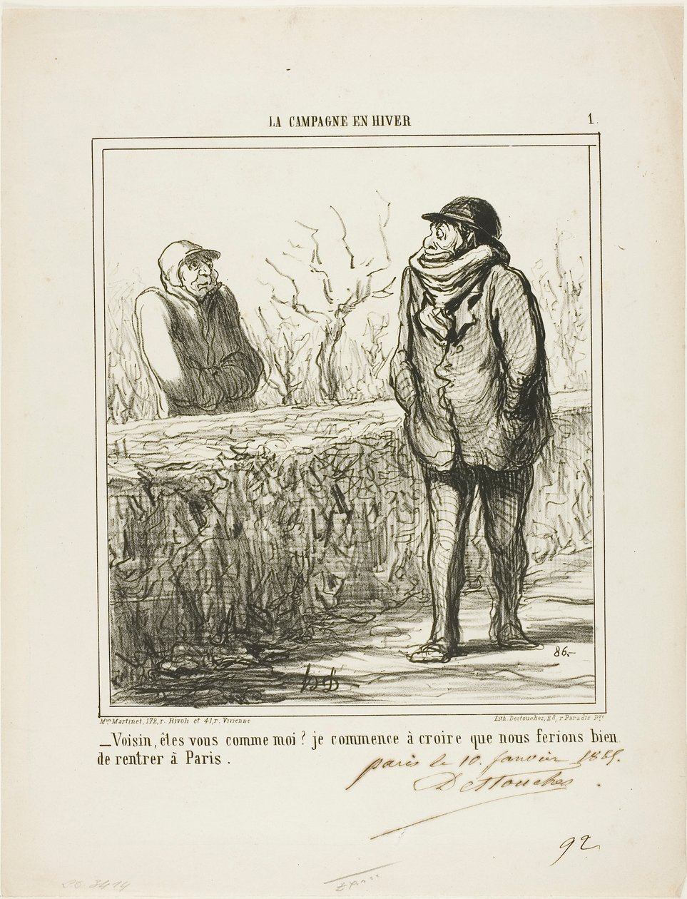  by Honoré Victorin Daumier