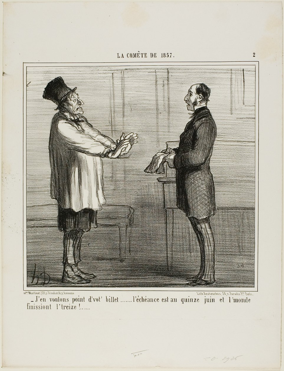 by Honoré Victorin Daumier