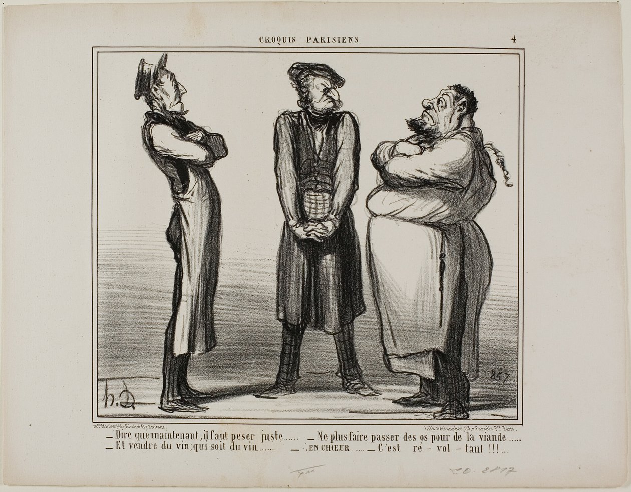  by Honoré Victorin Daumier