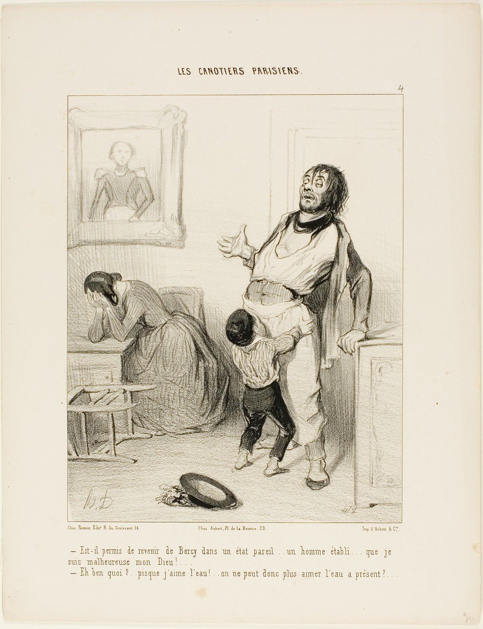  by Honoré Victorin Daumier