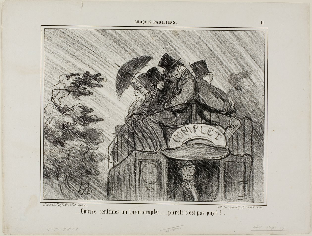  by Honoré Victorin Daumier