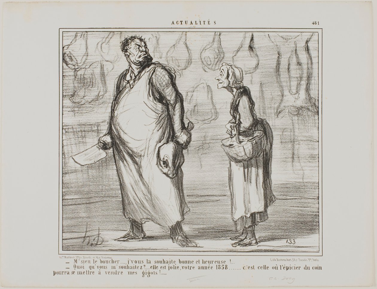  by Honoré Victorin Daumier