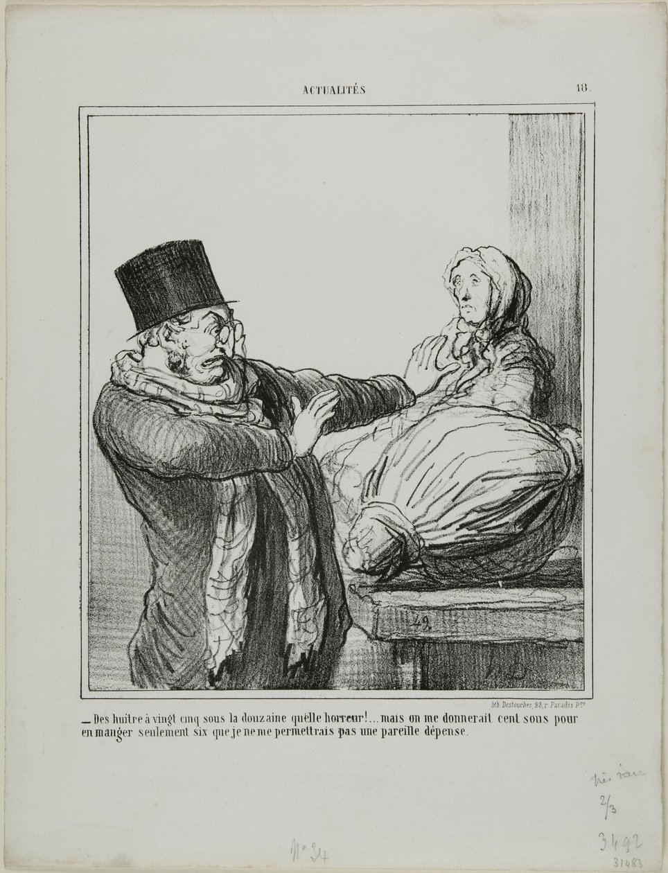  by Honoré Victorin Daumier