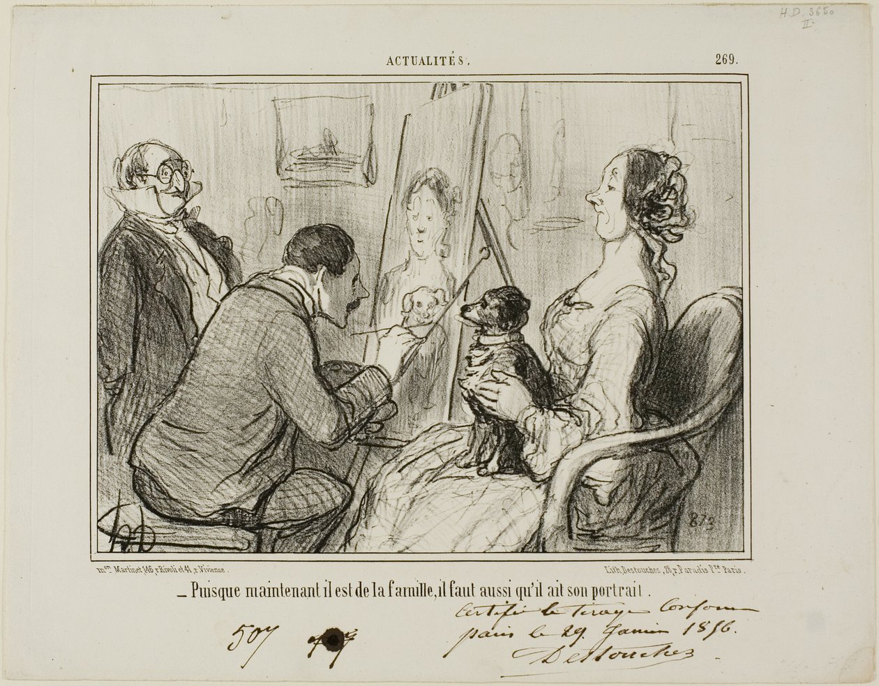  by Honoré Victorin Daumier