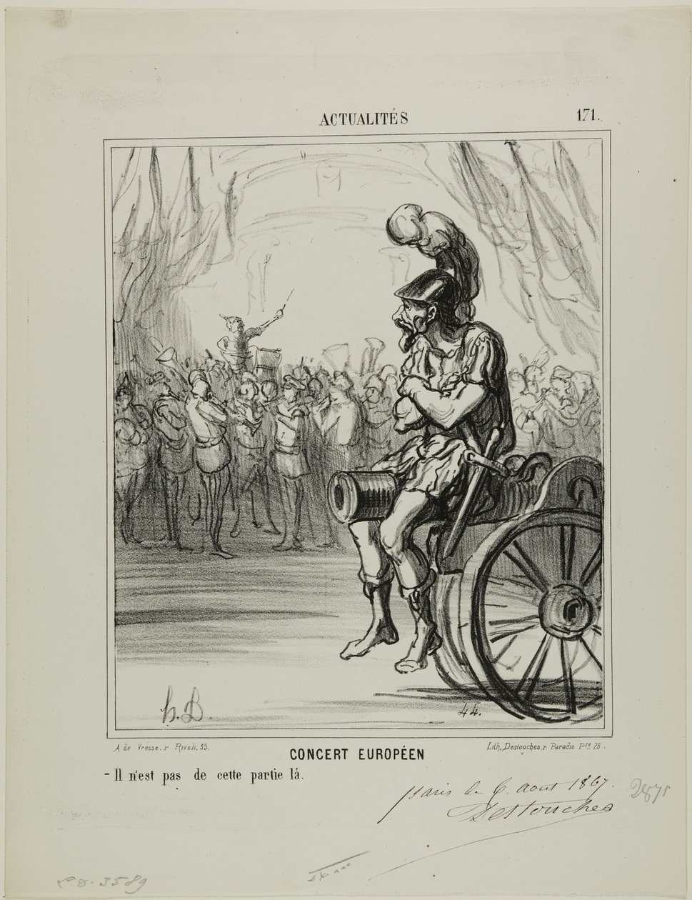  by Honoré Victorin Daumier