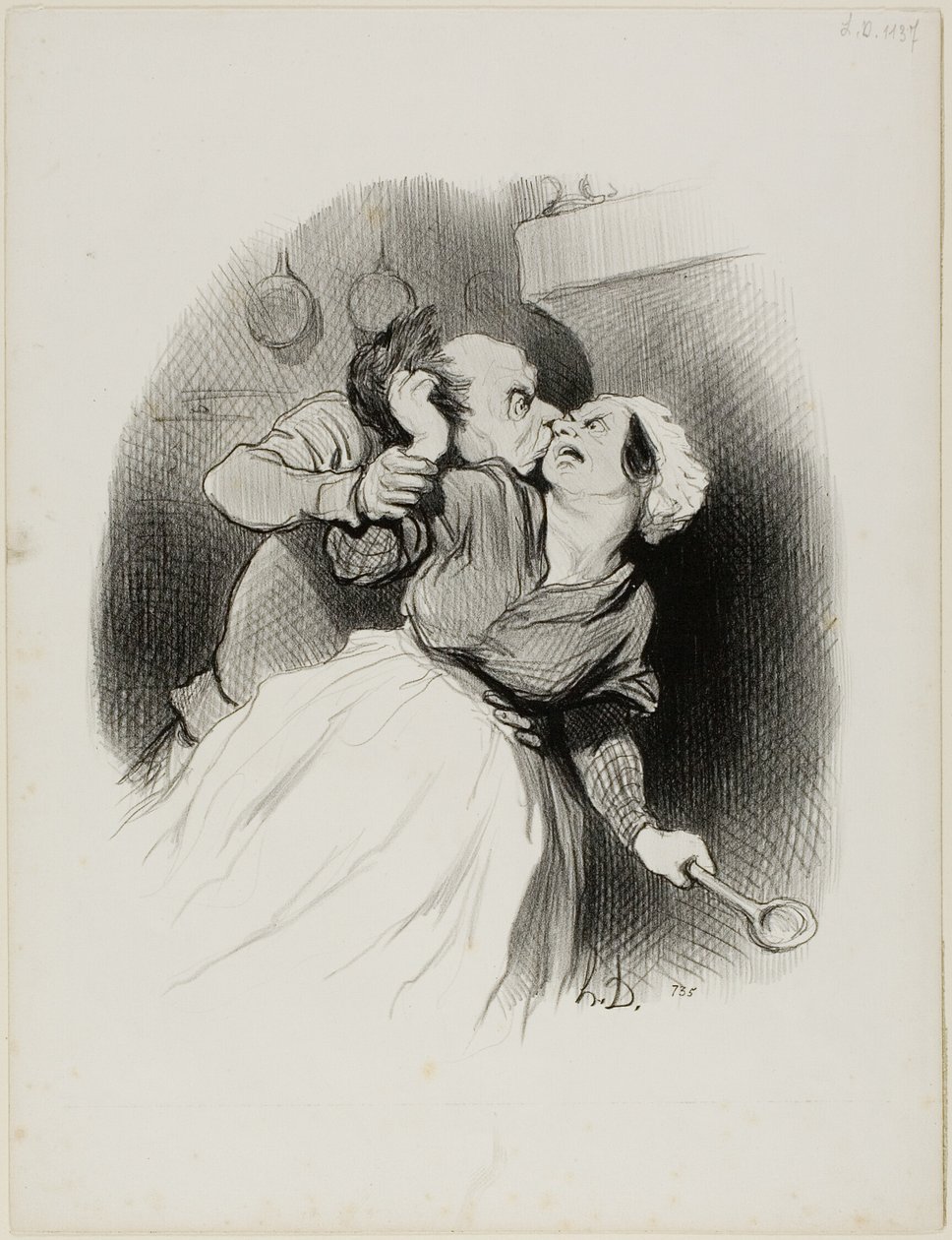  by Honoré Victorin Daumier
