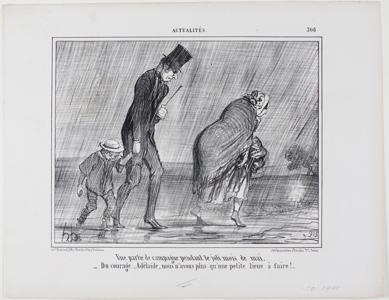  by Honoré Victorin Daumier