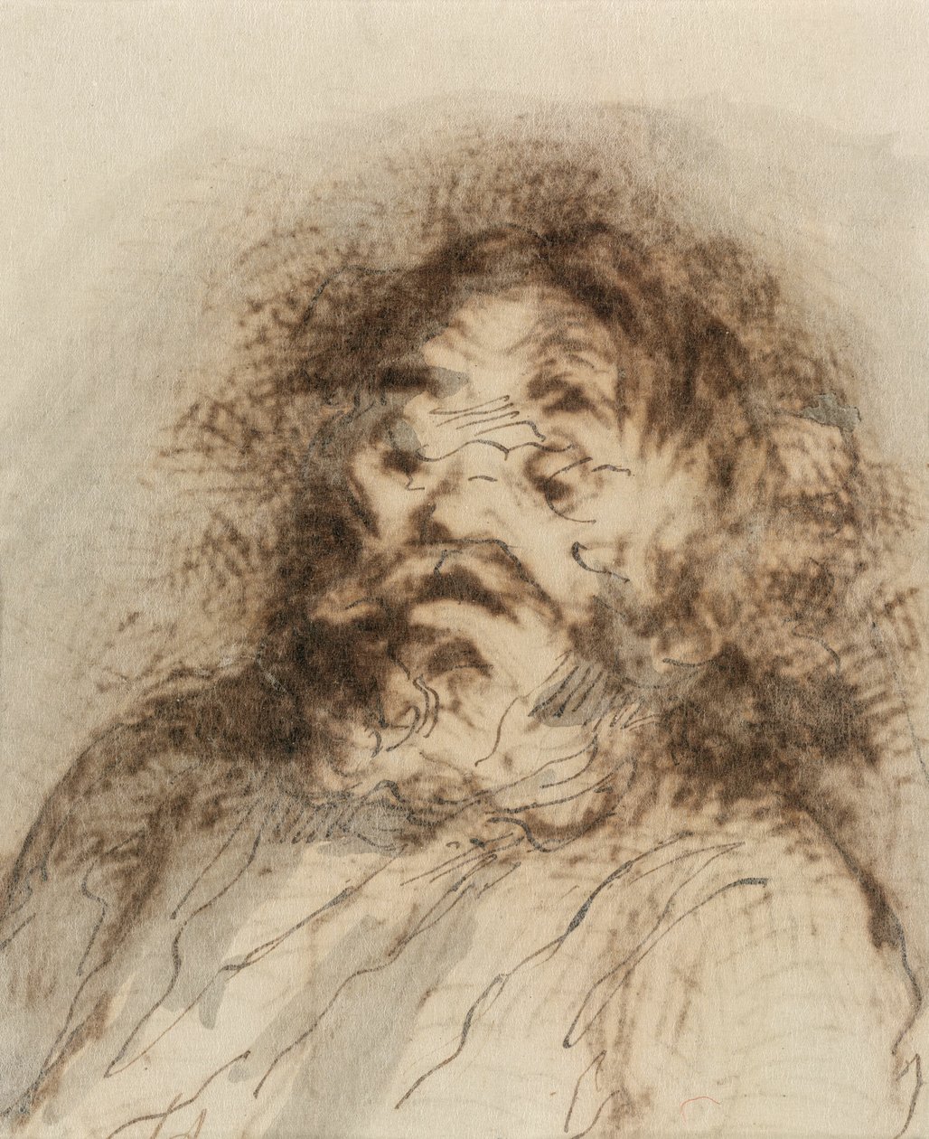 Sakallı Adam by Honoré Victorin Daumier