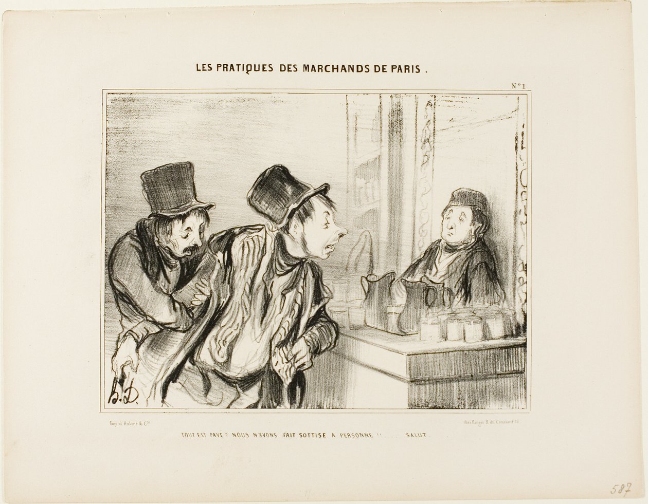  by Honoré Victorin Daumier