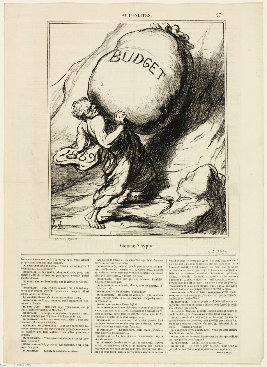  by Honoré Victorin Daumier