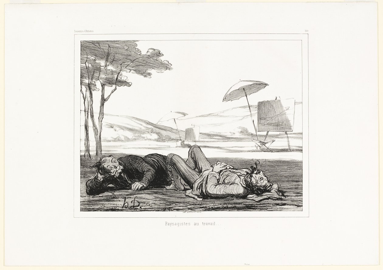  by Honoré Victorin Daumier