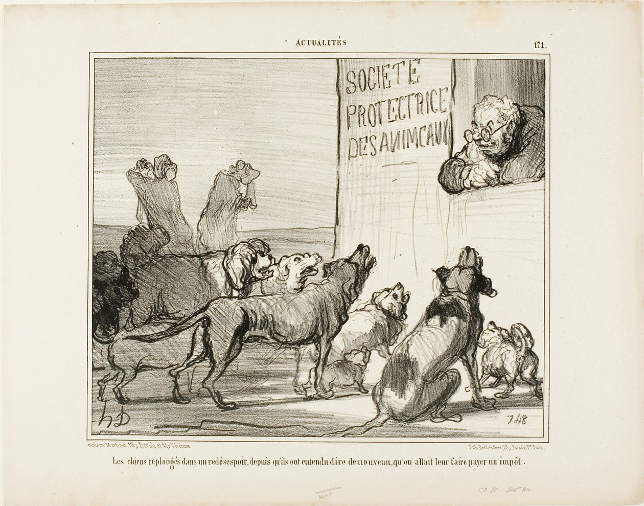  by Honoré Victorin Daumier