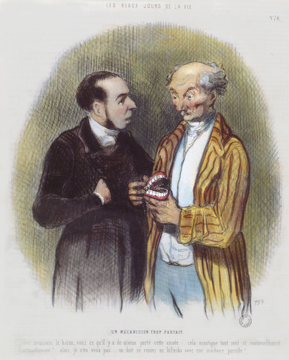 Mükemmel Bir Teknisyen by Honoré Daumier