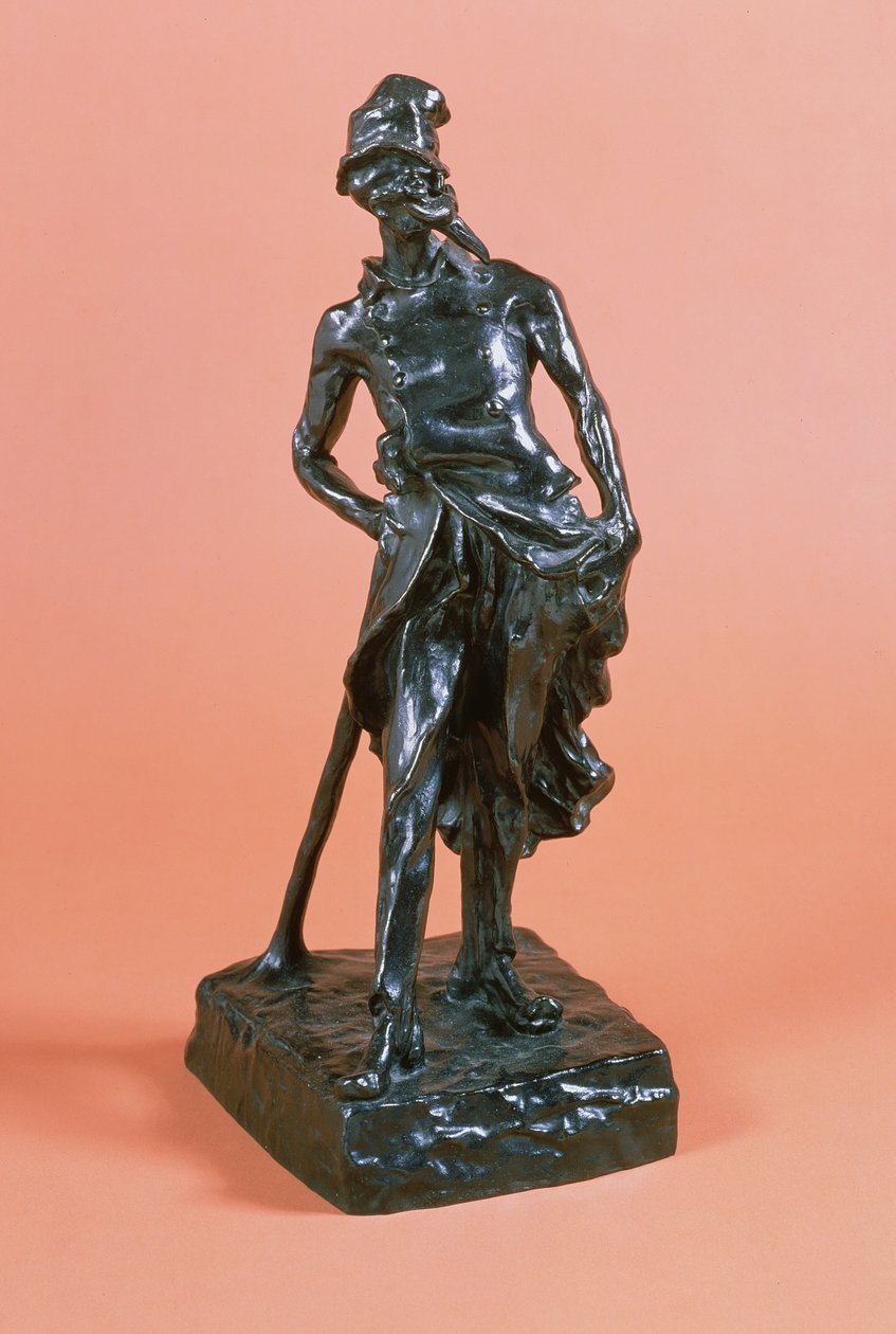 Ratapoil, c.1850 (bronz) by Honoré Daumier