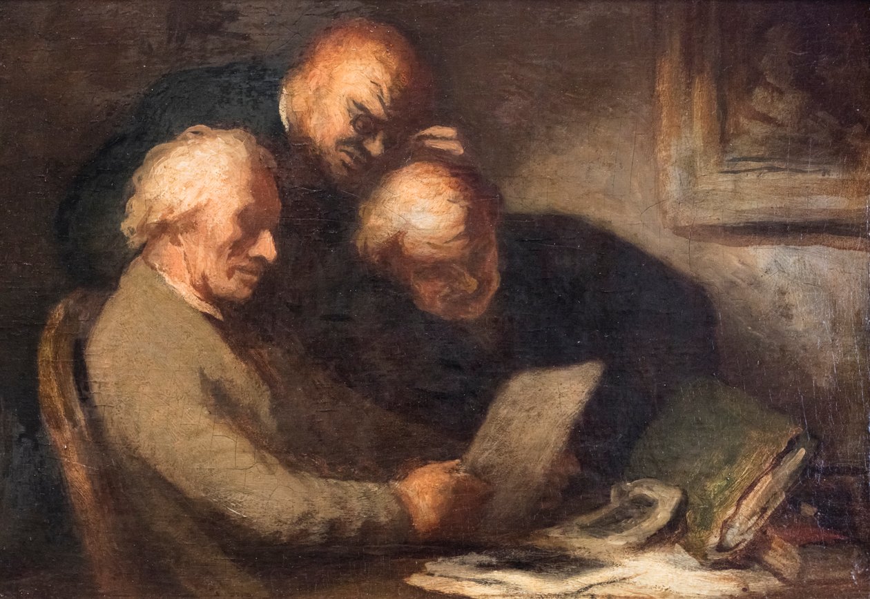 Baskı aşığı by Honore Daumier