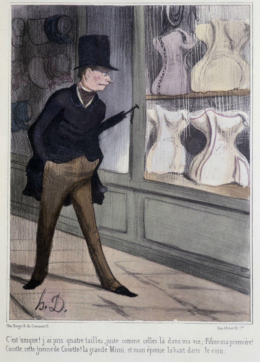 Les korseler - Daumier tarafından by Honoré Daumier