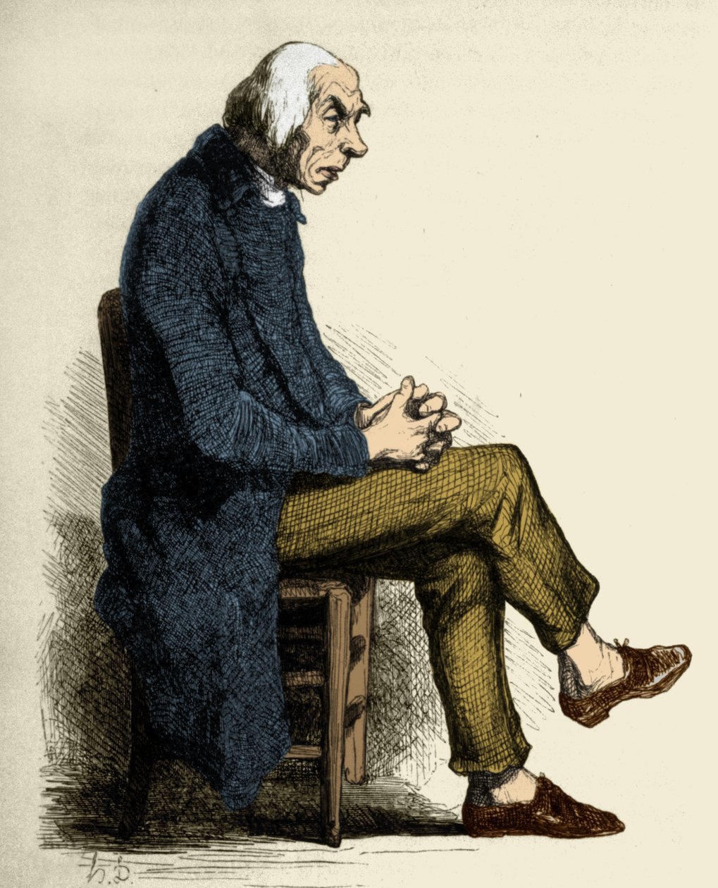 Peder Goriot by Honoré Daumier