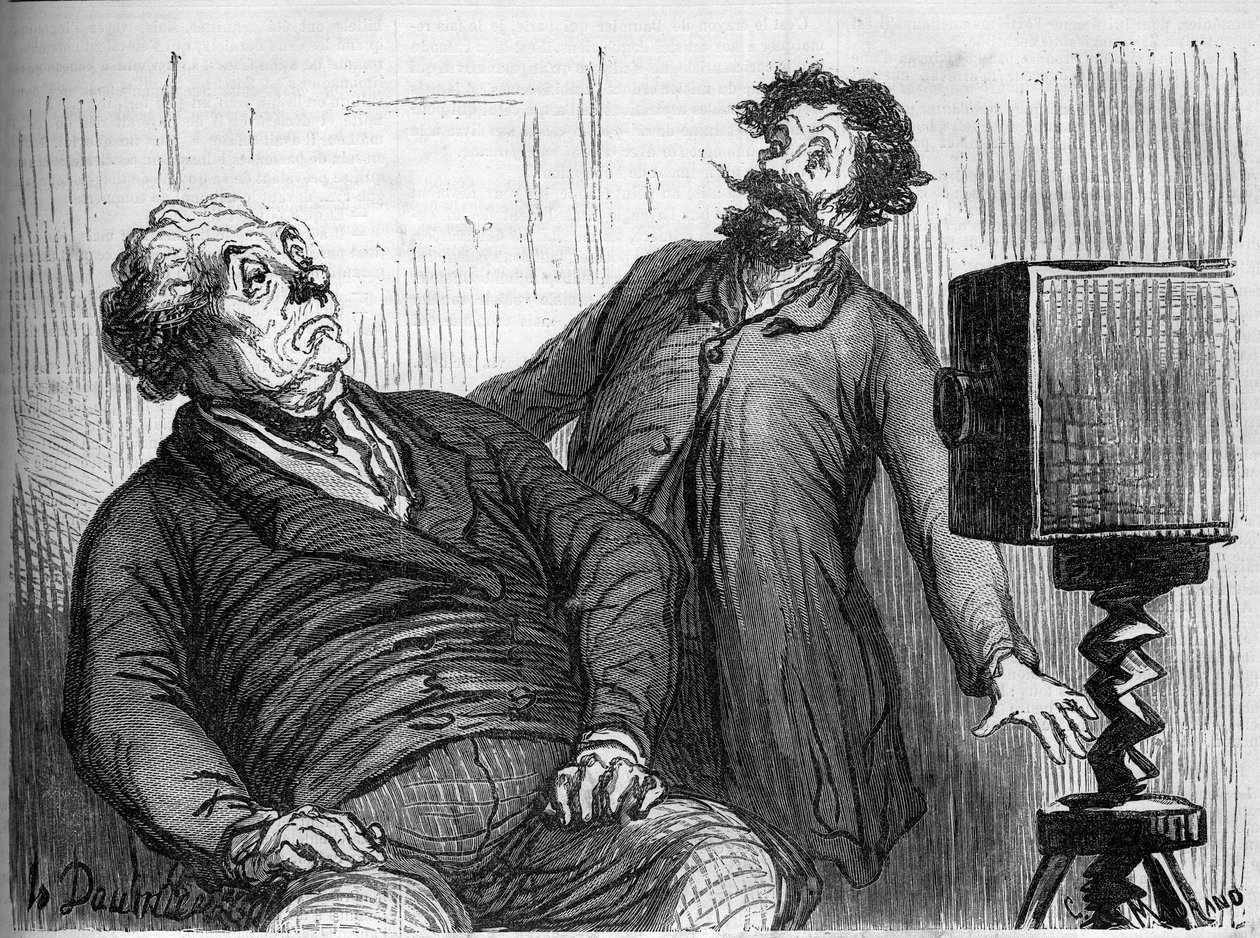 Fotoğrafçılar ve fotoğraflar. Honore Daumier