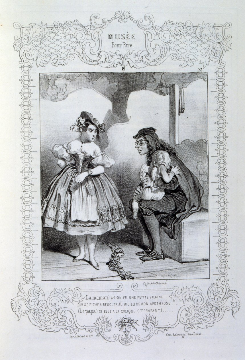 Fikirler ve efsaneler hakkında illüstrasyonlar Philipon, Les Cent ve Robert Macaire başlığı altında by Honoré Daumier
