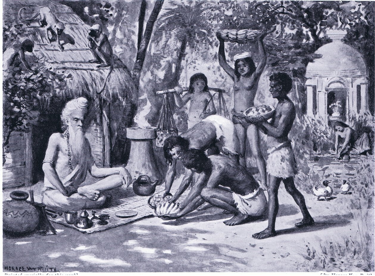Tarihlerin ötesindeki zamanlarda bir keşiş by Horace van Ruith